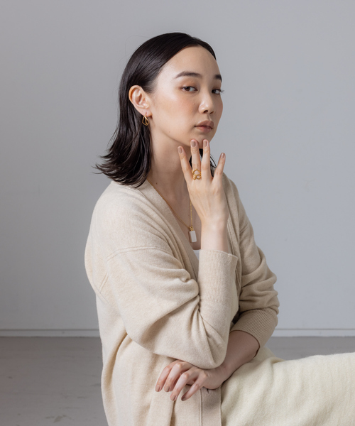 SOKO（ソコ）の「【SOKO/ソコ】WARIDI THREADER ピアス（ピアス（両耳用）・レディース・ゴールド・フリー）」の7枚目の写真