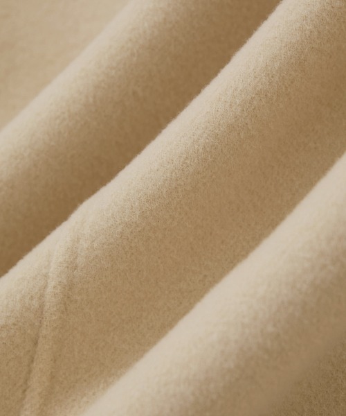 ROPE'（ロペ）の「【WEB限定】ダブルフェイスリバーパネルセミフレアラップコート（その他アウター・レディース・ライトグレー/ブラック/ブラウン/オフホワイト・38/36）」の13枚目の写真