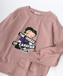 Betty Boop ベティブープ オーバーサイズ スウェット レディース メンズ トレーナー