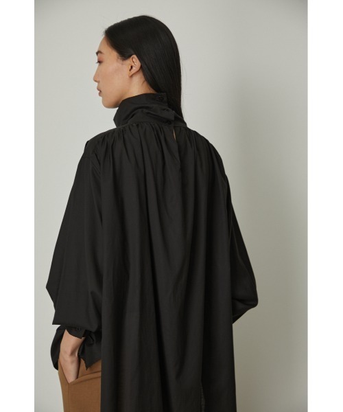 RIM.ARK（リムアーク）の「Long neck gather tops（シャツ/ブラウス 
