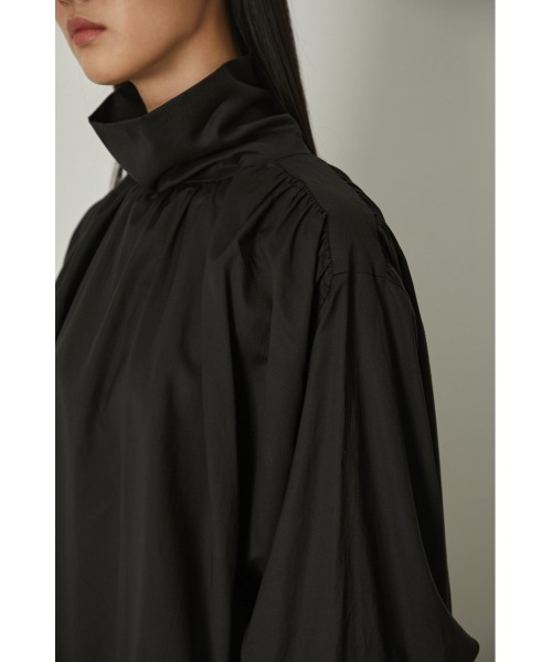 RIM.ARK（リムアーク）の「Long neck gather tops（シャツ/ブラウス 