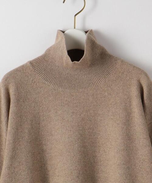 Steven Alan（スティーブンアラン）の「＜Steven Alan＞CASHMERE TURTLE NECK KNIT/ニット（ニット/セーター・レディース・ブラック/ベージュ/ライラック・FREE）」の17枚目の写真