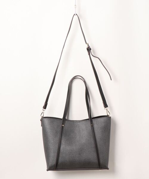 SAC'S BARJean（サックスバージーン）の「【SAC / サック】 トートバッグ（トートバッグ・レディース・ブラック/ベージュ/グレー・FREE）」の4枚目の写真