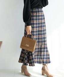 INGNI | 起毛チェックマーメイド／スカート(スカート)
