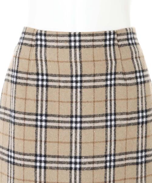 INGNI（イング）の「起毛チェックマーメイド／スカート（スカート・レディース・ブラック系/ベージュ系4/ネイビー系2・FREE）」の8枚目の写真