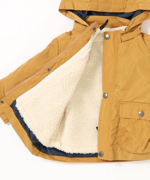 petit main(プティマイン)の「3WAYマウンテンパーカ(マウンテンパーカー・キッズ・ブラック/ターコイズブルー/マスタード・80cm/90cm/110cm/100cm/120cm/130cm)」の4枚目の写真