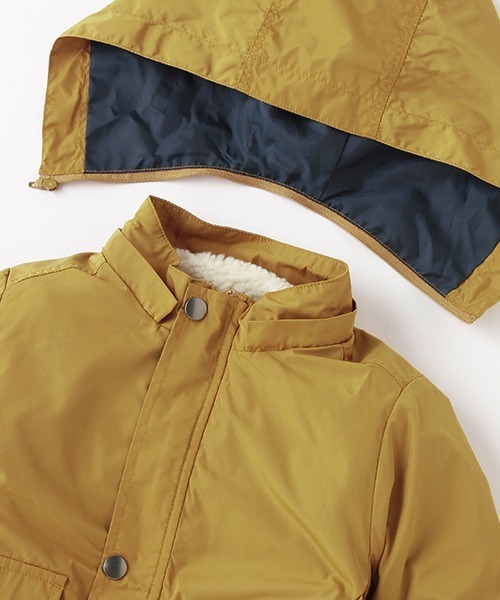 petit main(プティマイン)の「3WAYマウンテンパーカ(マウンテンパーカー・キッズ・ブラック/ターコイズブルー/マスタード・80cm/90cm/110cm/100cm/120cm/130cm)」の14枚目の写真