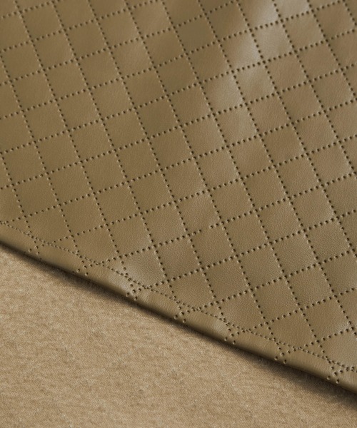 VIS（ビス）の「フェミニンスタイルが決まるシルエット！ ヴィーガンレザーパンチングフレアースカート（スカート・レディース・ブラック/ブラウン系その他2・S/M）」の19枚目の写真