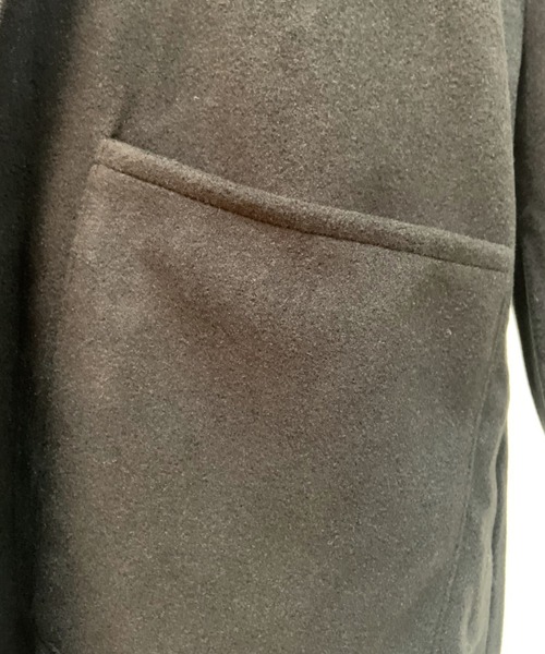 aimoha（アイモハ）の「後タックシングルロングテーラードコート（モッズコート・レディース・ホワイト/ブラック/ブルー/モカ・FREE）」の20枚目の写真