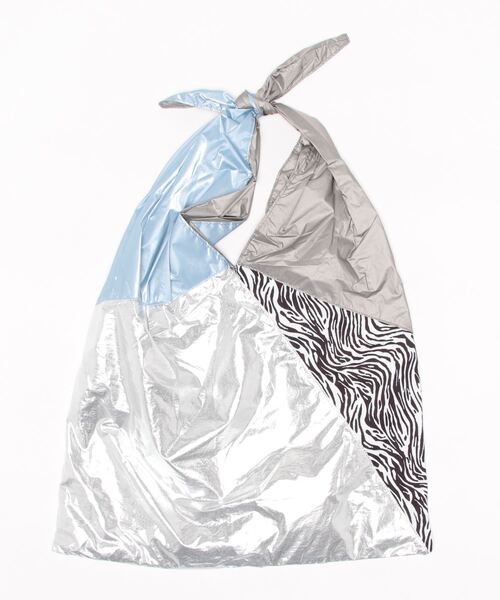 Casselini（キャセリーニ）の「シャイニーMIXショッパー（トートバッグ・レディース・グリーン系その他/シルバー系その他・ONE SIZE）」の3枚目の写真