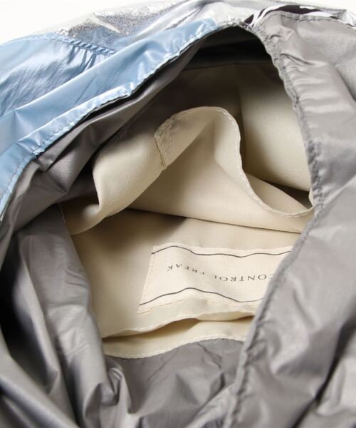 Casselini（キャセリーニ）の「シャイニーMIXショッパー（トートバッグ・レディース・グリーン系その他/シルバー系その他・ONE SIZE）」の6枚目の写真