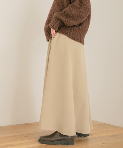 ITEMS URBANRESEARCH（アイテムズ アーバンリサーチ）の「ボリュームフレアスカート（スカート・レディース・ブラック/ベージュ/イエロー・FREE）」の5枚目の写真