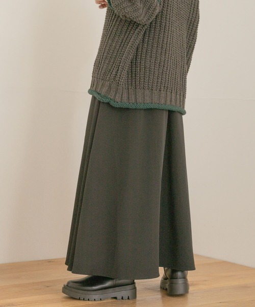 ITEMS URBANRESEARCH（アイテムズ アーバンリサーチ）の「ボリュームフレアスカート（スカート・レディース・ブラック/ベージュ/イエロー・FREE）」の10枚目の写真