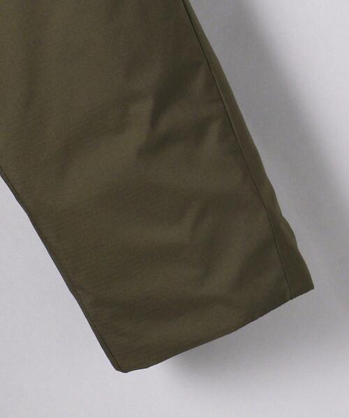 EN ROUTE（アンルート）の「＜EN ROUTE（アンルート）＞ ナイロンリップストップ ダウン ガウンコート（ダウンジャケット/コート・メンズ・ブラック/オリーブ・1/3/2）」の9枚目の写真