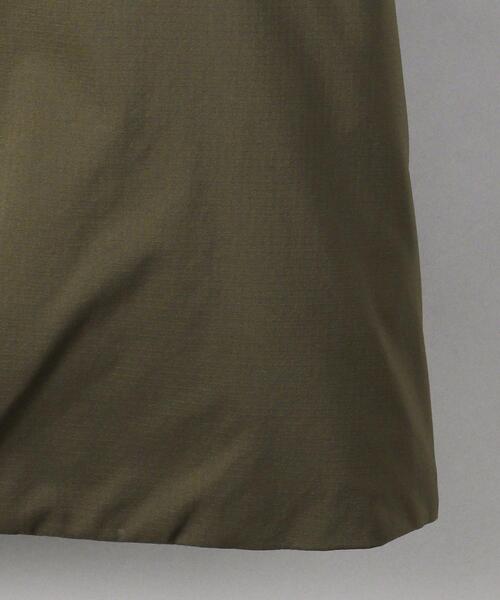 EN ROUTE（アンルート）の「＜EN ROUTE（アンルート）＞ ナイロンリップストップ ダウン ガウンコート（ダウンジャケット/コート・メンズ・ブラック/オリーブ・1/3/2）」の10枚目の写真