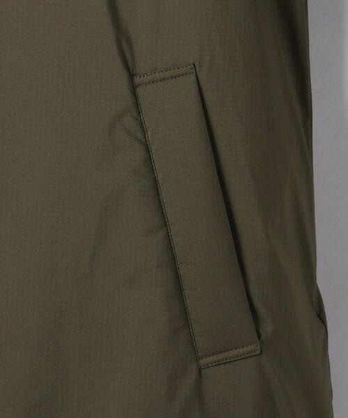 EN ROUTE（アンルート）の「＜EN ROUTE（アンルート）＞ ナイロンリップストップ ダウン ガウンコート（ダウンジャケット/コート・メンズ・ブラック/オリーブ・1/3/2）」の12枚目の写真