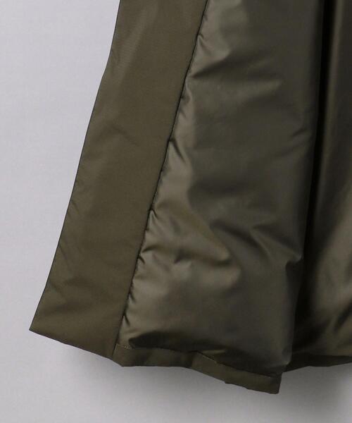 EN ROUTE（アンルート）の「＜EN ROUTE（アンルート）＞ ナイロンリップストップ ダウン ガウンコート（ダウンジャケット/コート・メンズ・ブラック/オリーブ・1/3/2）」の15枚目の写真