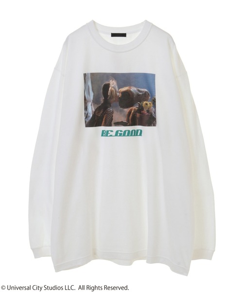 Candy Stripper(キャンディストリッパー)の「//E.T.×Candy Stripper//E.T.SCENE L/S Tシャツ(Tシャツ/カットソー・レディース・ブラック/オフホワイト/ピンク・2)」の8枚目の写真