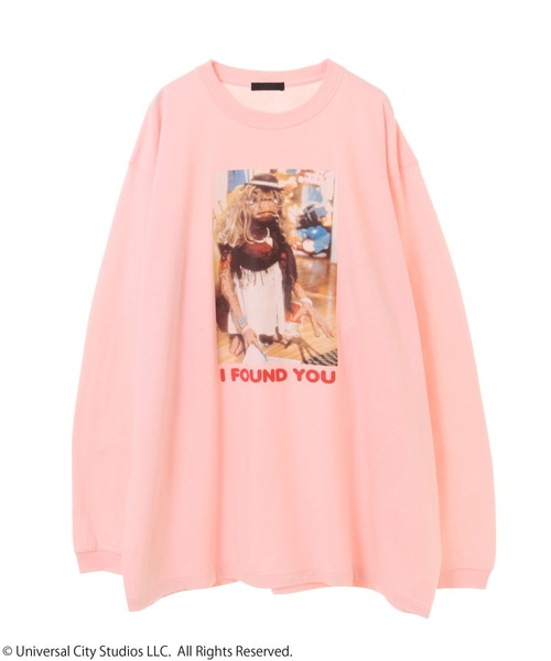 Candy Stripper(キャンディストリッパー)の「//E.T.×Candy Stripper//E.T.SCENE L/S Tシャツ(Tシャツ/カットソー・レディース・ブラック/オフホワイト/ピンク・2)」の12枚目の写真