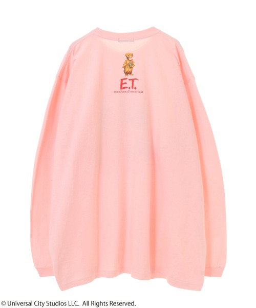 Candy Stripper(キャンディストリッパー)の「//E.T.×Candy Stripper//E.T.SCENE L/S Tシャツ(Tシャツ/カットソー・レディース・ブラック/オフホワイト/ピンク・2)」の5枚目の写真