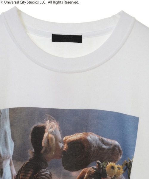 Candy Stripper(キャンディストリッパー)の「//E.T.×Candy Stripper//E.T.SCENE L/S Tシャツ(Tシャツ/カットソー・レディース・ブラック/オフホワイト/ピンク・2)」の15枚目の写真