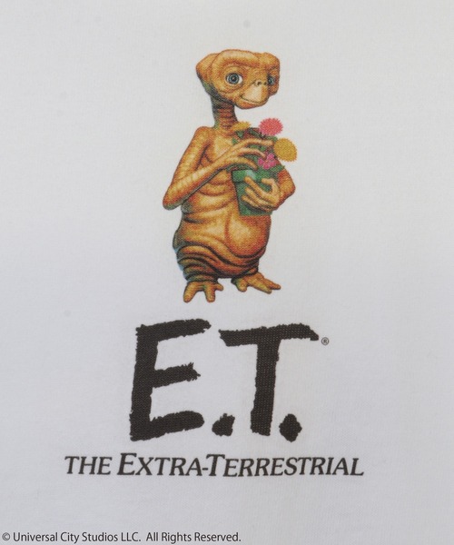 Candy Stripper(キャンディストリッパー)の「//E.T.×Candy Stripper//E.T.SCENE L/S Tシャツ(Tシャツ/カットソー・レディース・ブラック/オフホワイト/ピンク・2)」の13枚目の写真