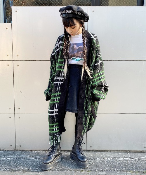 Candy Stripper(キャンディストリッパー)の「//E.T.×Candy Stripper//E.T.SCENE L/S Tシャツ(Tシャツ/カットソー・レディース・ブラック/オフホワイト/ピンク・2)」の20枚目の写真