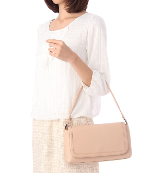 SHOO・LA・RUE（シューラルー）の「サブバッグ付プレーンハンドバッグ（ハンドバッグ・レディース・ピンク/ベージュ/ブラック・00）」の10枚目の写真