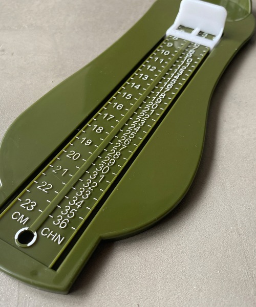 OMNES（オムネス）の「キッズ用フットメジャー（シューズ小物/雑貨・キッズ・パープル/ネイビー/グレー/カーキ/モスグリーン/サーモンピンク・FREE）」の9枚目の写真