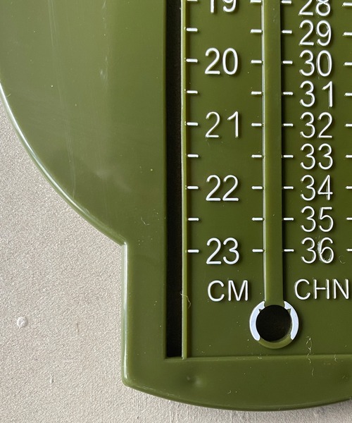 OMNES（オムネス）の「キッズ用フットメジャー（シューズ小物/雑貨・キッズ・パープル/ネイビー/グレー/カーキ/モスグリーン/サーモンピンク・FREE）」の10枚目の写真