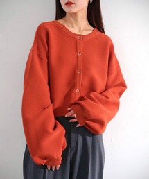 【cheriella】WEB限定前後2WAYショート丈ニットカーディガン