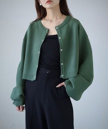 cheriella | 【cheriella】WEB限定前後２WAYショート丈ニットカーディガン/新色追加(カーディガン/ボレロ)