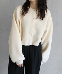 【cheriella】WEB限定前後2WAYショート丈ニットカーディガン