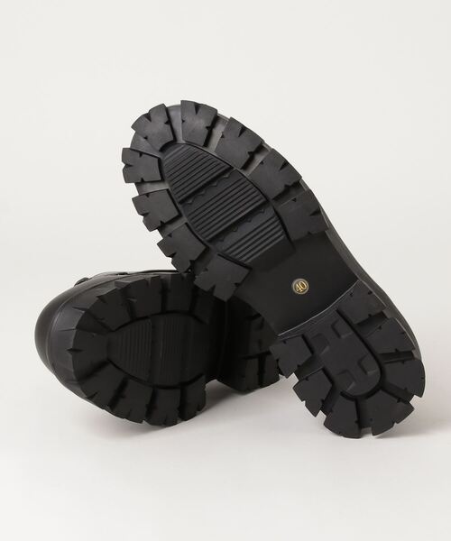 LOVEHUNTER（ラブハンター）の「LOVEHUNTER ブロック厚底ソール レースアップ/コインローファー シューズ（ドレスシューズ・メンズ・ブラック/ブラック系その他・44/40/41/42/43）」の6枚目の写真