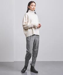 UNITED ARROWS | ＜UNITED ARROWS＞チェック スリム テーパード イージーパンツ B(その他パンツ)