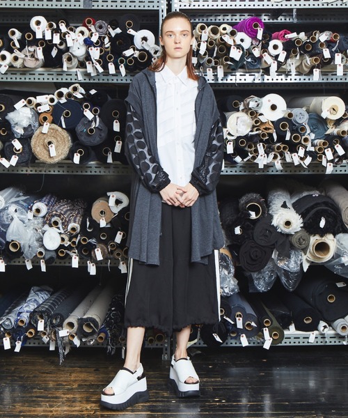 gomme(ゴム)の「イージーパンツ(その他パンツ・レディース・チャコールグレー・MEDIUM)」の9枚目の写真