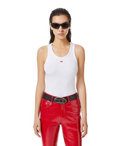 DIESEL（ディーゼル）の「レディース タンクトップ ノースリーブ トップス（タンクトップ・レディース・ホワイト/ブラック/パープル・SMALL/MEDIUM/LARGE/X-SMALL）」の17枚目の写真