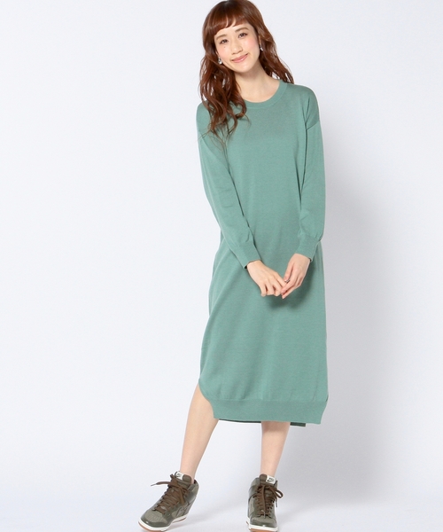 Another Edition（アナザーエディション）の「ロングニットワンピース 