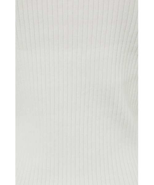 LAGUA GEM（ラグアジェム）の「FRONT ZIP 2WAY TOPS（ニット/セーター・レディース・ブラック/ライトグリーン/ホワイト・FREE）」の14枚目の写真