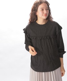 niko and... | アソート柄フリル2WAYブラウス(シャツ/ブラウス)