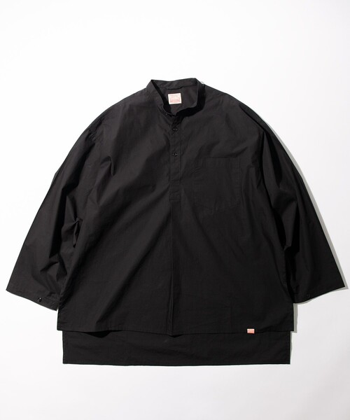 HINSON（ヒンソン）の「長袖シャツ（シャツ/ブラウス・メンズ・ブラック・LARGE）」の2枚目の写真