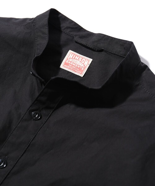 HINSON（ヒンソン）の「長袖シャツ（シャツ/ブラウス・メンズ・ブラック・LARGE）」の3枚目の写真