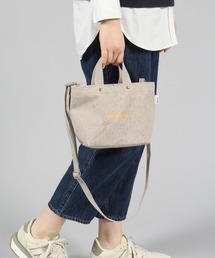 オリジナルニコロゴネップ柄ショルダートートバッグ