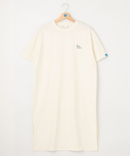 SHARE PARK（シェアパーク）の「【LADIES】UVカット ロゴ半袖カットワンピース（ワンピース・レディース・ホワイト系/ベージュ系/オールドローズ系/ブルー系・X-SMALL/MEDIUM/SMALL）」の18枚目の写真