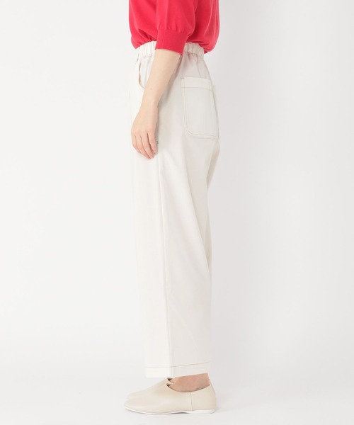 studio CLIP（スタディオクリップ）の「配色ステッチワークパンツ（その他パンツ・レディース・オフホワイト/カーキ・MEDIUM/LARGE）」の7枚目の写真
