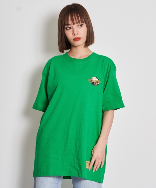 SKOOKUM（スクーカム）の「SKOOKUM×JEサークル刺繍Tシャツ（Tシャツ/カットソー・メンズ・ホワイト/ブラック/グリーン/ホワイト系その他2/ブラック系その他2・M/L）」の5枚目の写真