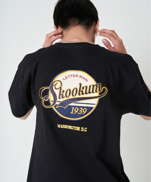 SKOOKUM（スクーカム）の「SKOOKUM×JEサークル刺繍Tシャツ（Tシャツ/カットソー・メンズ・ホワイト/ブラック/グリーン/ホワイト系その他2/ブラック系その他2・M/L）」の20枚目の写真
