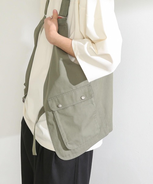 SENSE OF PLACE by URBAN RESEARCH（センスオブプレイスバイアーバンリサーチ）の「フィッシングベスト（ベスト・メンズ・ブラック/カーキ・ONE）」の7枚目の写真