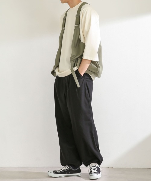 SENSE OF PLACE by URBAN RESEARCH（センスオブプレイスバイアーバンリサーチ）の「フィッシングベスト（ベスト・メンズ・ブラック/カーキ・ONE）」の10枚目の写真