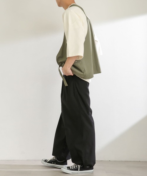 SENSE OF PLACE by URBAN RESEARCH（センスオブプレイスバイアーバンリサーチ）の「フィッシングベスト（ベスト・メンズ・ブラック/カーキ・ONE）」の11枚目の写真